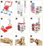 Shop at the Super Market with Trolley Toys Sets - Ideal for Kids' Play, Easy to Use and Clean, A Unique Choice for Playtime - Image 3