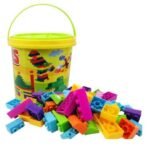 206 Pcs Building Blocks Puzzle Blocks for Kids Bucket to Store the item - Image 3