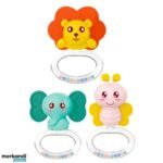 Rattle Teether Set for Baby Animals 3 - Image 3