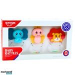 Rattle Teether Set for Baby Animals 3 - Image 4