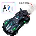 Remote Control Keluar Asap RC Car Speed X - PAKAI BUBBLE, Merah - Image 3