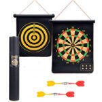 Magnetic Dart Board With Darts 15 inch 6 Magnetic - Image 3