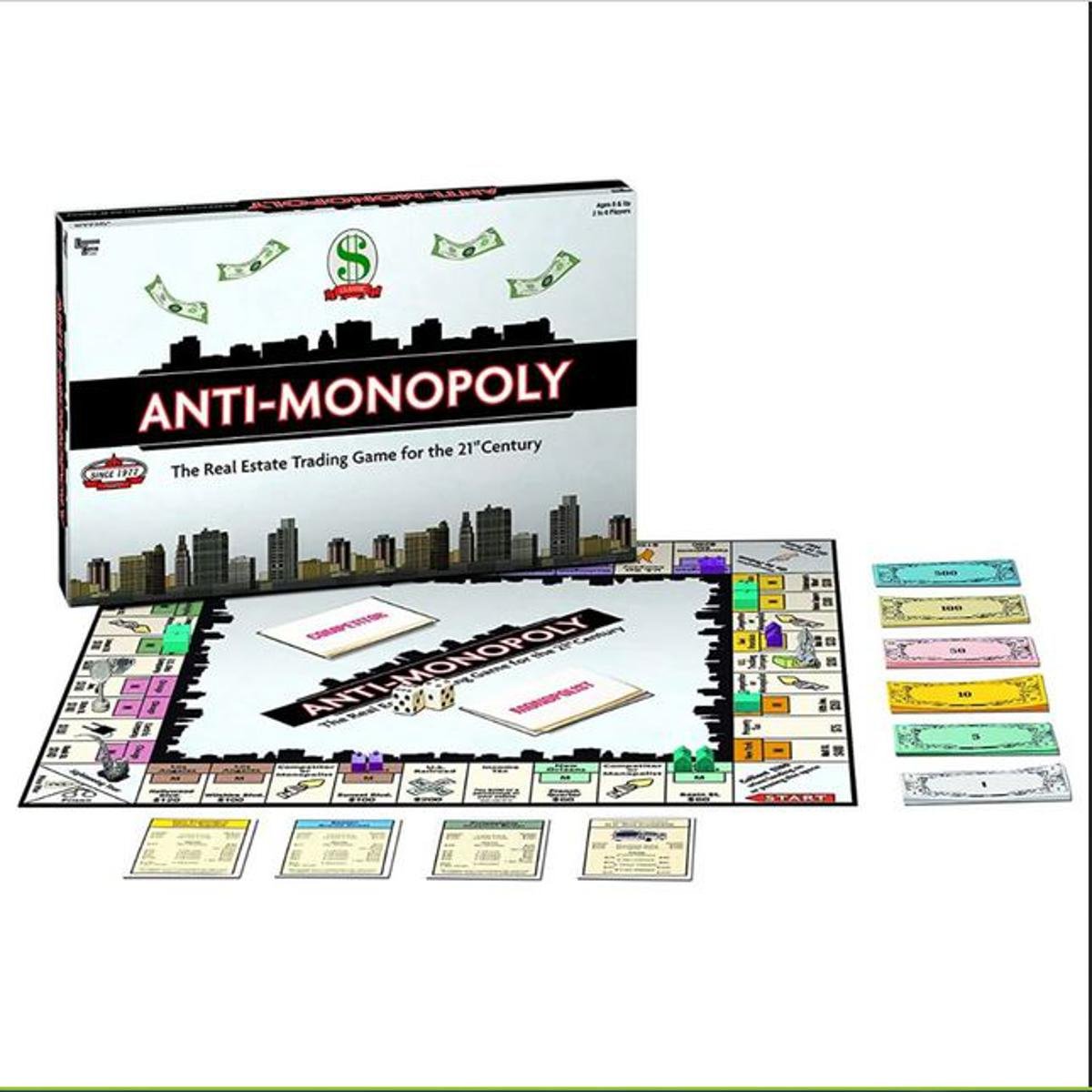 38aa7efadac1c674fb3572df6d25346c Anti-Monopoly Board Game Funskool - Image 1