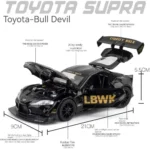 1:24 Toyota Supra GR LBWK Die-cast - Image 5
