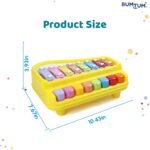2 in 1 Baby Piano Xylophone Toy for Toddlers 1-3 Years Old, 8 Multicolored Key, Keyboard Xylophone Piano, Musical - Image 4