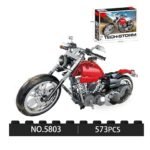 573pcs building blocks motorcycle Sportster chopper Tech-Storm Toy set for kids