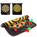 Magnetic Dart Board With Darts 15 inch 6 Magnetic - Image 2