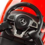 Mercedes 3 In 1 Ride On Push Car, Toddler Learning Foot To Floor, Removable Parent Handle & Safety Bars, Music Steering Wheel - Image 11