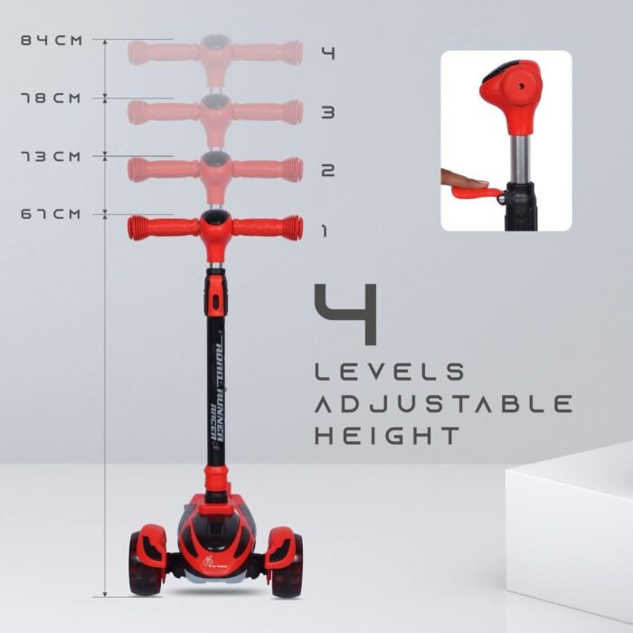 Fun World Rabbit Racer Rabbit Road Runner Racer Kick Scooter for Kids – Kids World BD