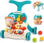 Huanger 2 in 1 Walker & Active Table Multifunctional Baby Walker with Music - Image 2