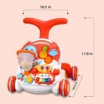 Huanger 2 in 1 Walker & Active Table Multifunctional Baby Walker with Music - Image 4