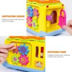 School Bus, Learning Educational School Bus Toys for Baby & Toddler, Electronic Car with Lights - Image 5