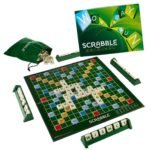 Scrabble Board Game, Word, Letters Game for All Ages
