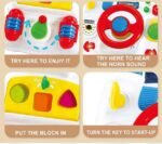 Baby Push Walkers Baby Activity Trolley Plastic Toy for Kids - Image 4