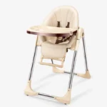 Foldable Baby High Chair Baby Plastic Dining Table High Chair Baby Feeding Chair With Wheel