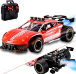 1:16 Spray Runner RC Car Rechargeable High Speed 2.4 GHz Multi-Directional Movement Simulation Drift Smoke Remote Control Car Kids Toys - Image 8