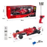 1:12 Scale F1 SF190 Racing Car Toy Remote Control - Image 4