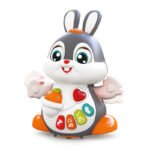 Hola Dancing Bunny - Interactive Toy with Music, Dancing, Flapping Ears, and Sound Effects, Promotes Crawling, Motor Skills, and Cognitive Development for Toddlers 12M+ - Image 2