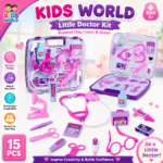 Kids Doctor Toys Pretend Play Set For Children Doctor Set Medicine Box Role Play Educational Baby Toy Doctor Kit Classic Toys