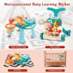 Huanger 2 in 1 Walker & Active Table Multifunctional Baby Walker with Music - Image 6