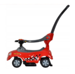 3 in 1 Ride on Push Along Car Horn Sound Safety Barrier Storage Seat Kids Toy - Image 3