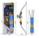 Kids Bow and Arrows Archery Set Toy with 3 Suction Cup Arrow - Image 4