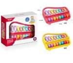 2 in 1 Big Xylophone and Piano Toy for Kids with 8 Colorful Keys and Drum Sticks - Musical Instrument Toy for Baby