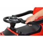 Mercedes 3 In 1 Ride On Push Car, Toddler Learning Foot To Floor, Removable Parent Handle & Safety Bars, Music Steering Wheel - Image 12