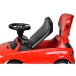 Mercedes 3 In 1 Ride On Push Car, Toddler Learning Foot To Floor, Removable Parent Handle & Safety Bars, Music Steering Wheel - Image 9