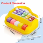 2 in 1 Non Electronic Musical Piano and Xylophone Toy for - Image 5