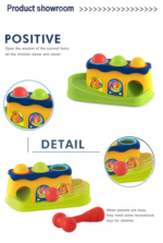 Knocking Color Ball, Plastic Education Toys for Kids - Image 5