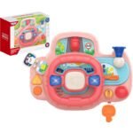 Kids Steering Wheel Toy With Lights Music