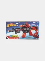 Spiderman Gun Set Toys with Sounds,Light, vibration,belt