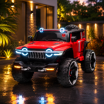 Kids Electric Off-Road Jeep Power Rider 4x4 Kids Electric Jeep - Image 2