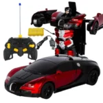 1:14 Model Rc Car Robot Deformation Car One Button 2.4Ghz Remote Control Car - Image 2