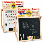 2-in-1 Wooden Educational Learning Board