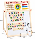 2-in-1 Wooden Educational Learning Board - Image 2