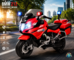 BMW 212 Kids Police Ride-On Bike - Image 3