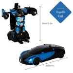 1:14 Model Rc Car Robot Deformation Car One Button 2.4Ghz Remote Control Car - Image 5