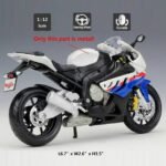 Maisto 1/12 BMW S1000RR Motorcycle Model Alloy Diecast - Image 3