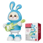 Interactive Guitarist Rabbit Musical Walking Toy for Babies