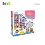 DIY Color & Paint Tea Party Play Set for Kids