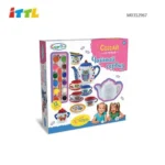 DIY Color & Paint Tea Party Play Set for Kids