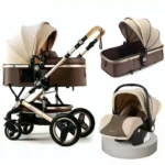 3-in-1 Deluxe Travel System – Infant Car Seat & Stroller Combo
