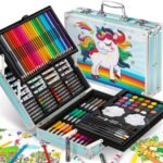 145-Piece Art Set Art for Drawing, Painting Great Gift for Children , for students, and Artists Unicorn) - Image 3