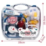 Doctor Suit Fun Medical Play Toys Set – Kids Doctor Kit with Carry Case