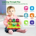 Montessori Pop-Up Toy – Baby Sensory Learning Animal Game - Image 3