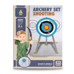 Kids Archery Target Shooting Set with Bow & Arrows - Image 2