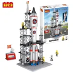 COGO 309 PCS Rocket Space Building Blocks Set with Figures for Kids - Image 2