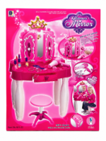 Princess Vanity Table Kids Makeup Play Set with Music - Image 5